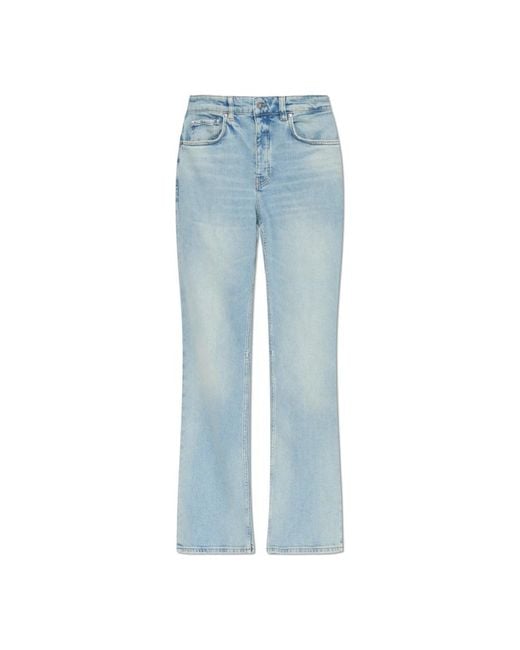 Represent Blue Straight Jeans for men