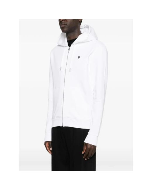 Zip-Throughs AMI de hombre de color White