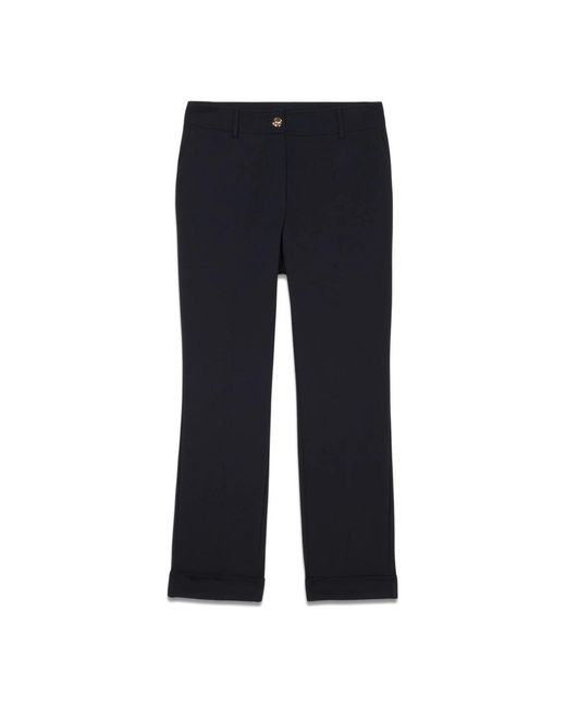 Oltre Broeken ,Blauw ,Polyester Regular Broeken in het Blue