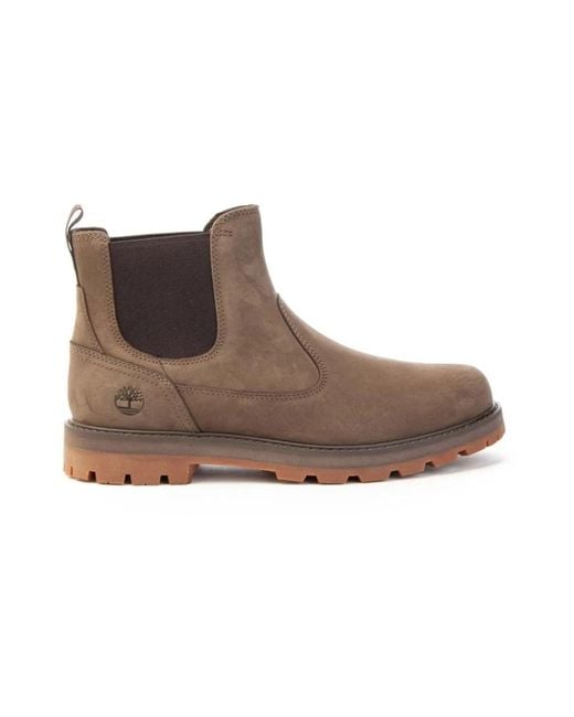 Timberland Chelsea Britton Road Mid Laarzen in het Brown voor heren