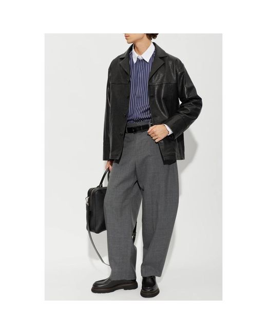 Arma Jack Lederjacke in Black für Herren