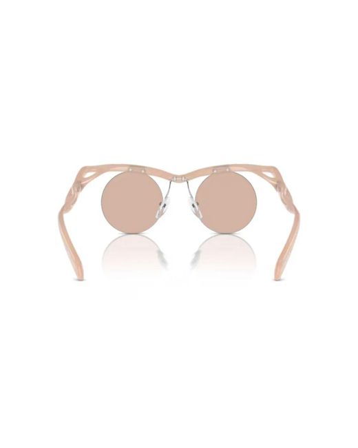 Prada Accessoires ,Roze ,A24S Sole Zonnebril in het Pink