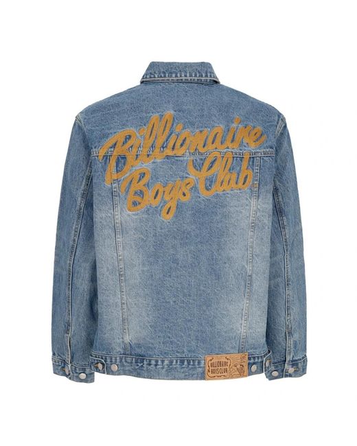 BBCICECREAM Blue Denim Jackets for men