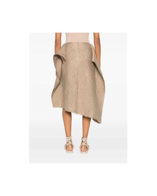 Niccolò Pasqualetti Natural Midi Skirts