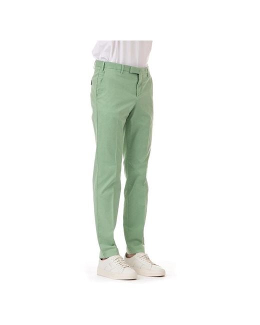 PT Torino Green Chinos for men