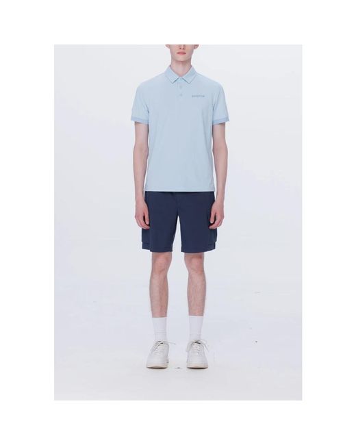 Duvetica Blue Casual Shorts for men