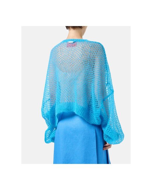 Round-Neck Knitwear Iceberg de color Blue