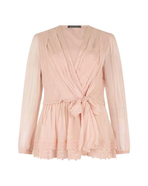 Blouses Alberta Ferretti de color Pink