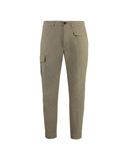 Dondup Gray Slim-Fit Trousers for men