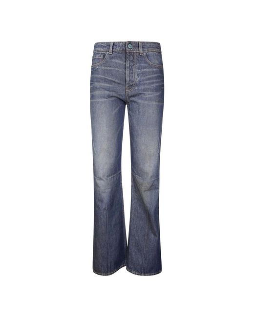 Our Legacy Blue Boot-Cut Jeans