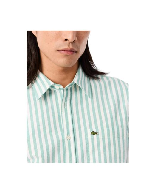 Lacoste Blue Casual Shirts for men