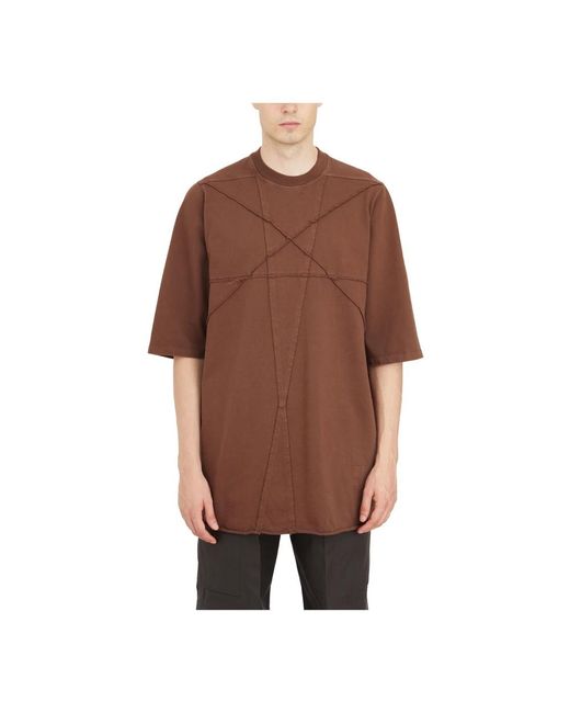 T-Shirts di Rick Owens in Brown da Uomo