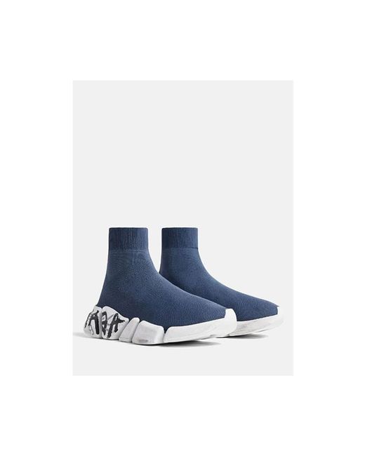 Balenciaga Blue Sneakers for men
