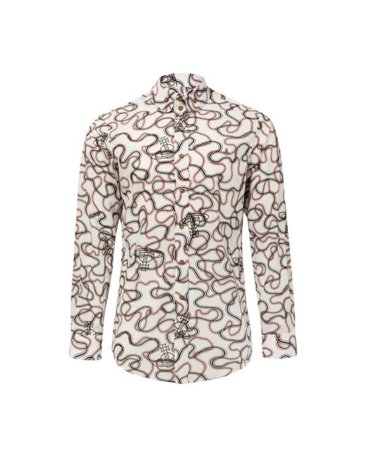 Vivienne Westwood White Casual Shirts for men