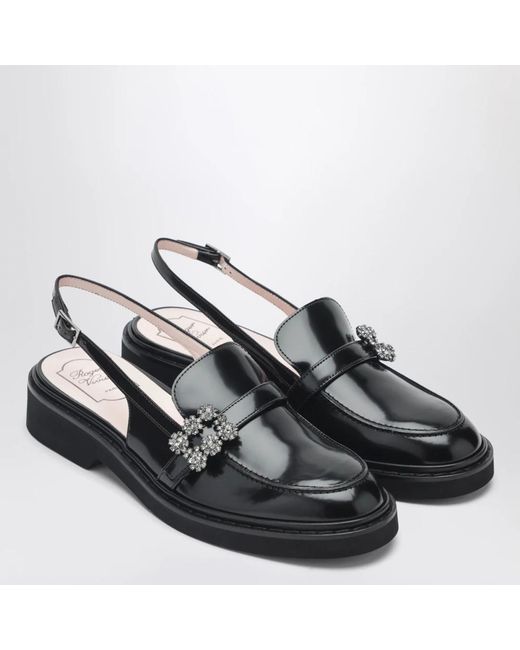 Roger Vivier Black Ballerinas