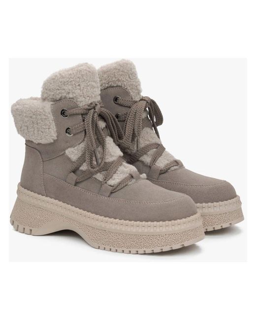 Winter Boots di ESTRO in Gray