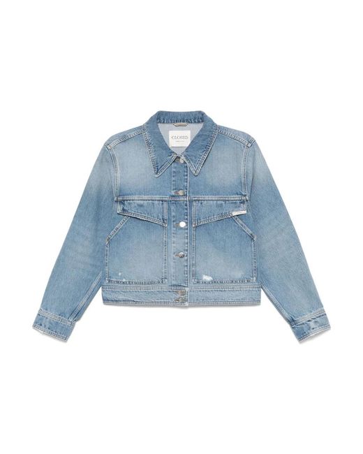 Closed Blue Denim Jackets