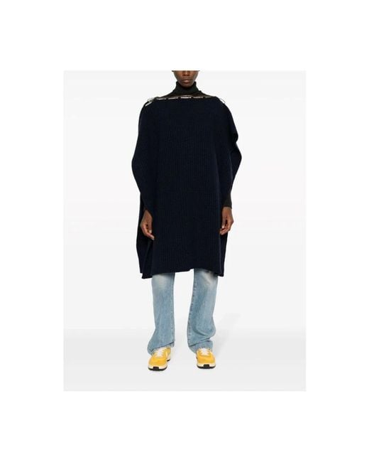 J.W. Anderson Blue Ponchos