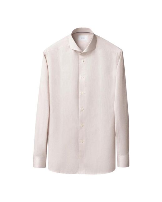 Eton of Sweden Pink Casual Shirts for men