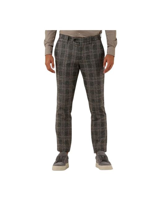 ALBERTO Broek Steve in het Gray voor heren