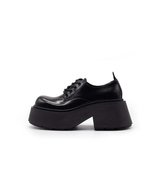 Shoes > flats > laced shoes Vic Matié en coloris Black