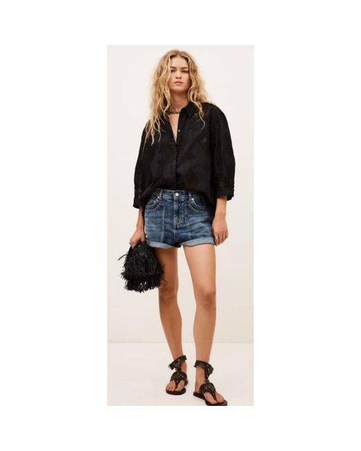 Shirts Ba&sh de color Black