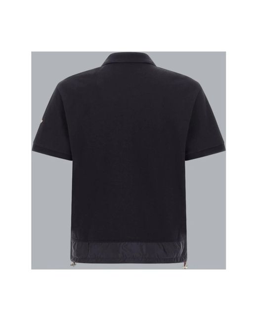 Moncler Black Polo Shirts for men