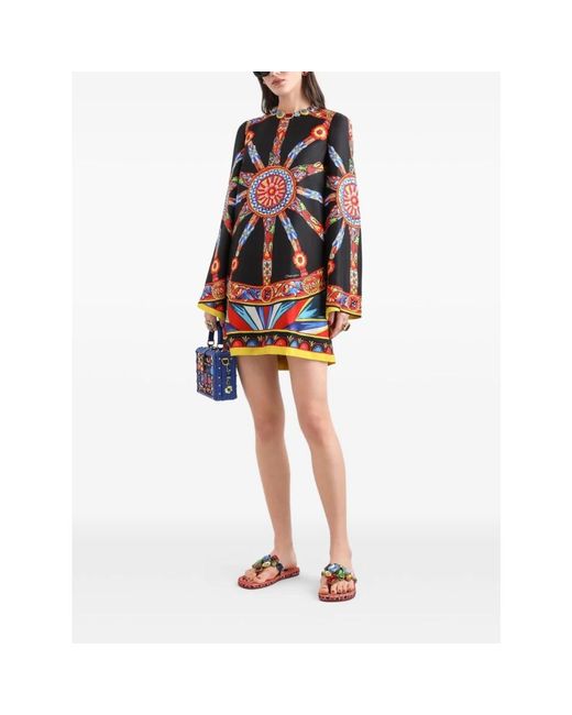 Dolce & Gabbana Multicolor Short Dresses