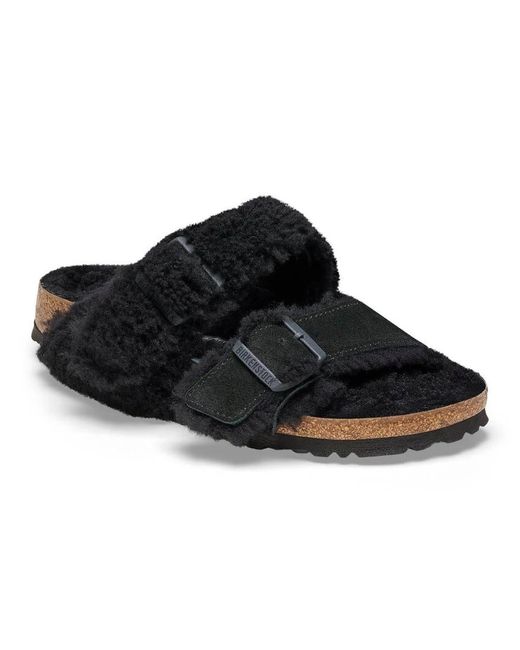 Birkenstock Black Sliders