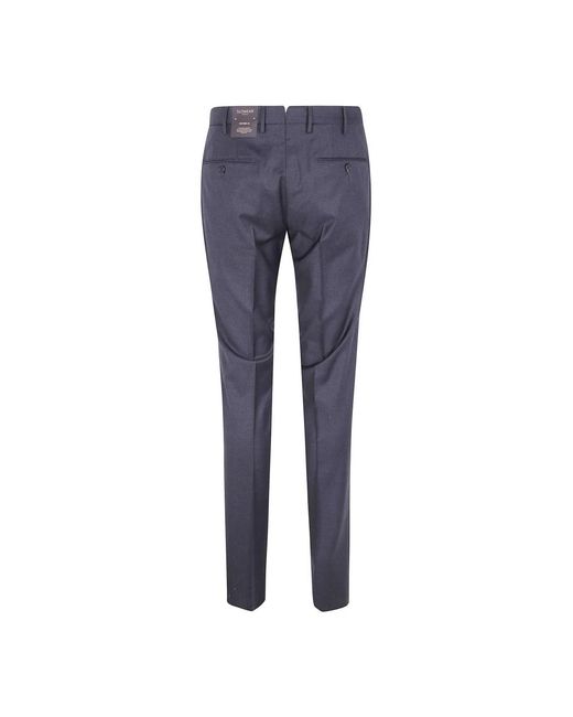Incotex Blue Suit Trousers for men