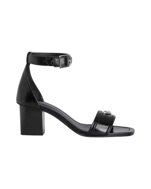 Zadig & Voltaire Black High Heel Sandals