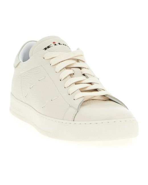 Kiton White Sneakers for men