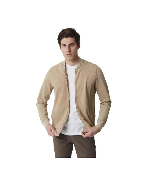Alpha Studio Natural Bomber Jackets for men