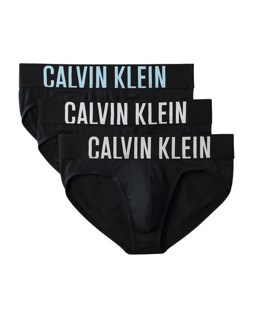 Calvin Klein Hip Brief 3-Pack in het Black voor heren