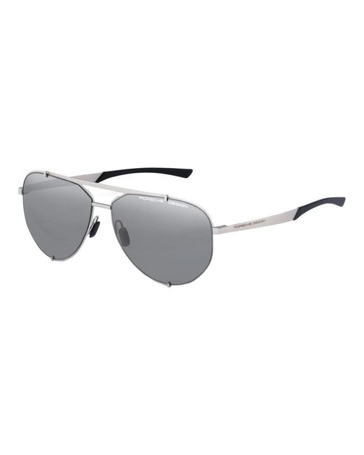 Porsche Design Gray Sunglasses for men