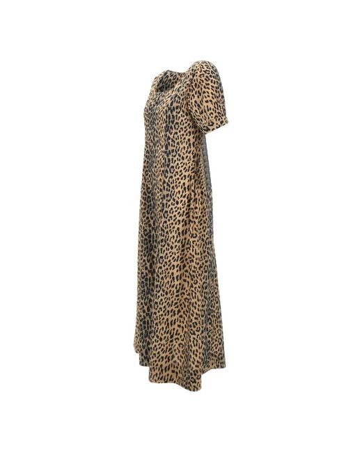 Rixo Natural Maxi Dresses