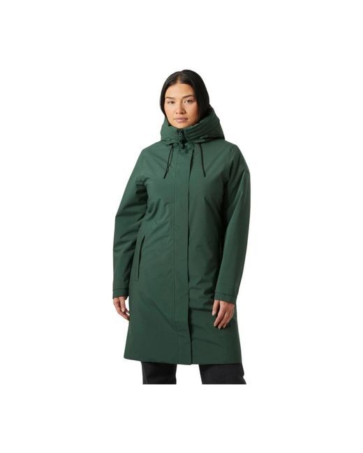 Helly Hansen Jassen ,Groen ,Polyester Parka W Victoria Ins Ra in het Green