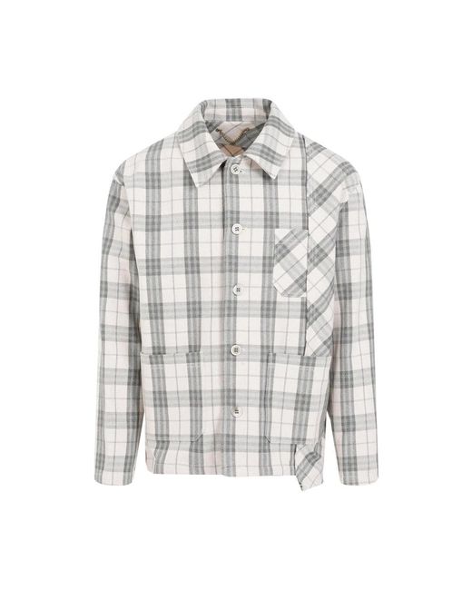 Golden Goose Deluxe Brand Gray Casual Shirts for men