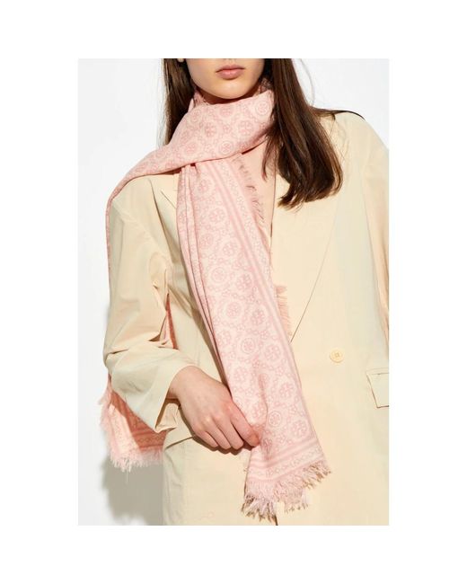 Tory Burch Pink Scarves