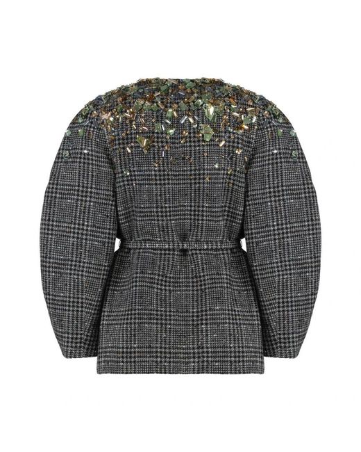 Fendi Gray Tweed Jackets