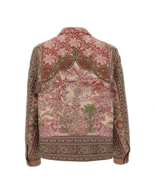 Etro Brown Light Jackets for men