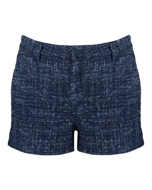 IRO Blue Short Shorts