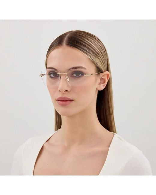 Gucci Metallic Glasses