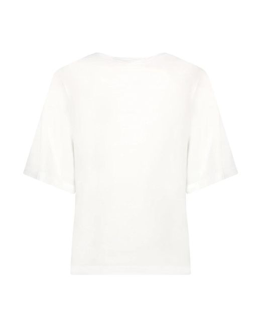 Jane Lushka White Logo t-shirt | weiß