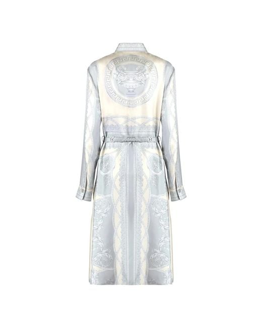 Shirt Dresses Versace en coloris Blue
