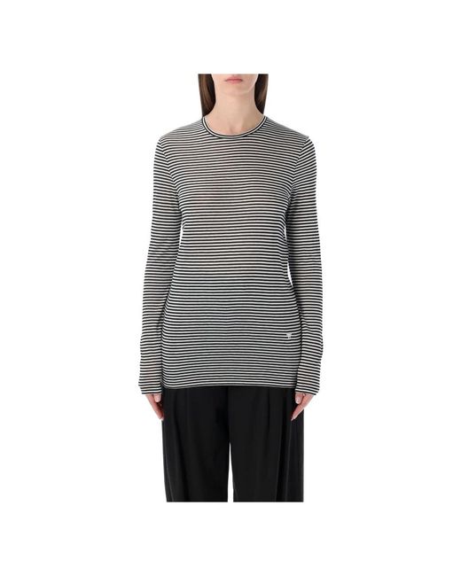 Tom Ford Gray Long Sleeve Tops