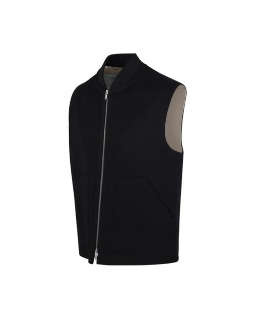 Lardini Black Waistcoats for men
