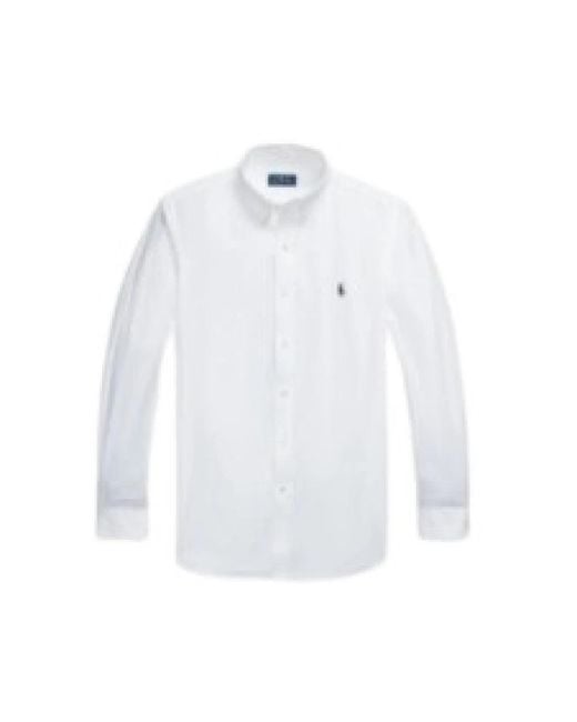 Polo Ralph Lauren White Casual Shirts for men
