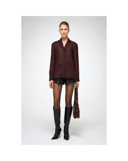 V.sp Iva Shirt in het Purple