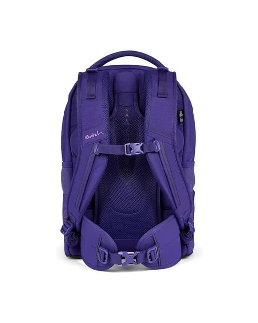 Satch Purple Backpacks